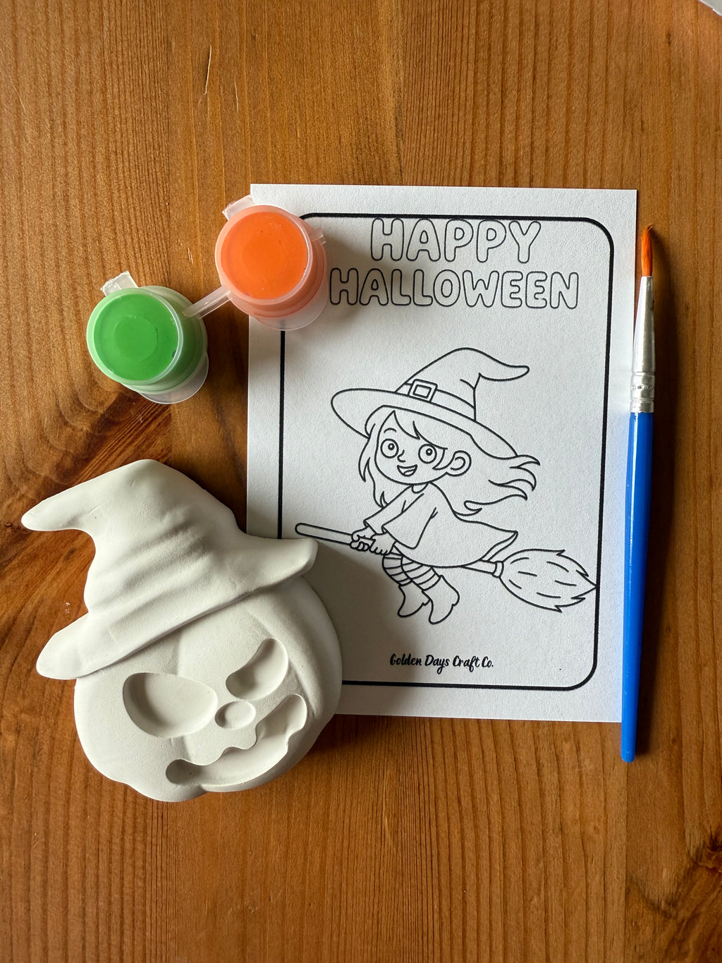 Halloween Mini- Witchy Jack-o-lantern