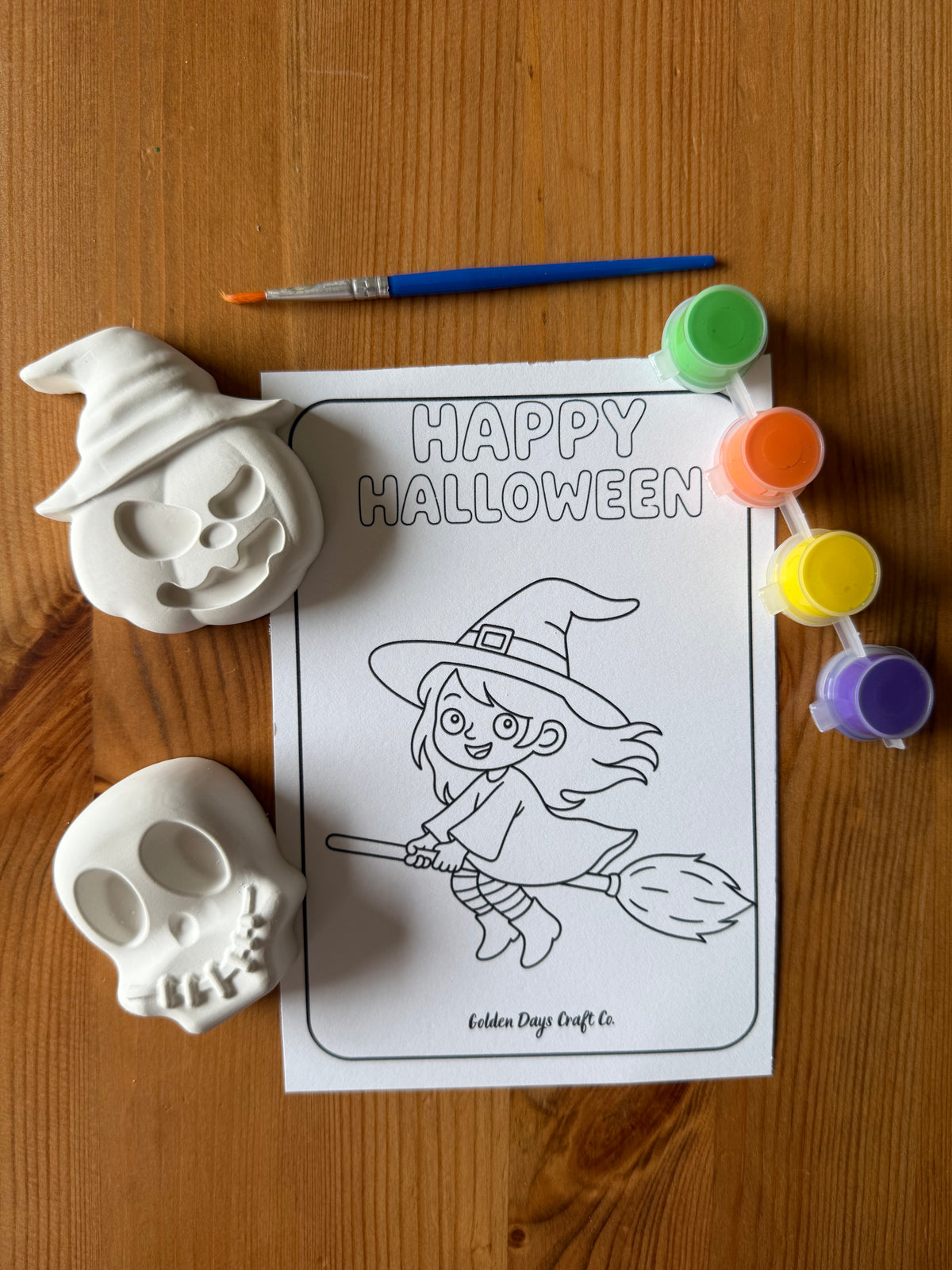 Halloween Duo Paint Kit