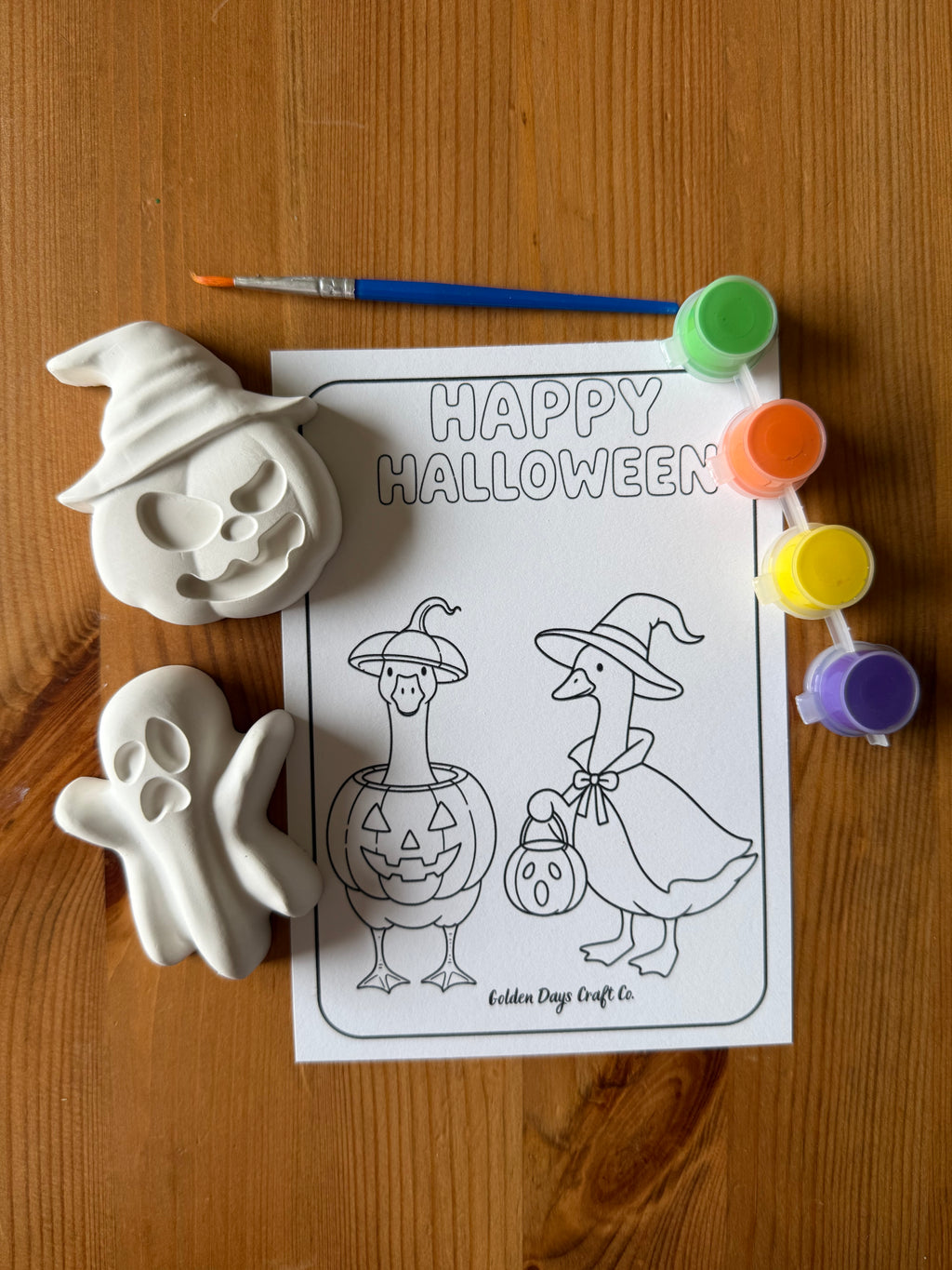 Halloween Duo Paint Kit