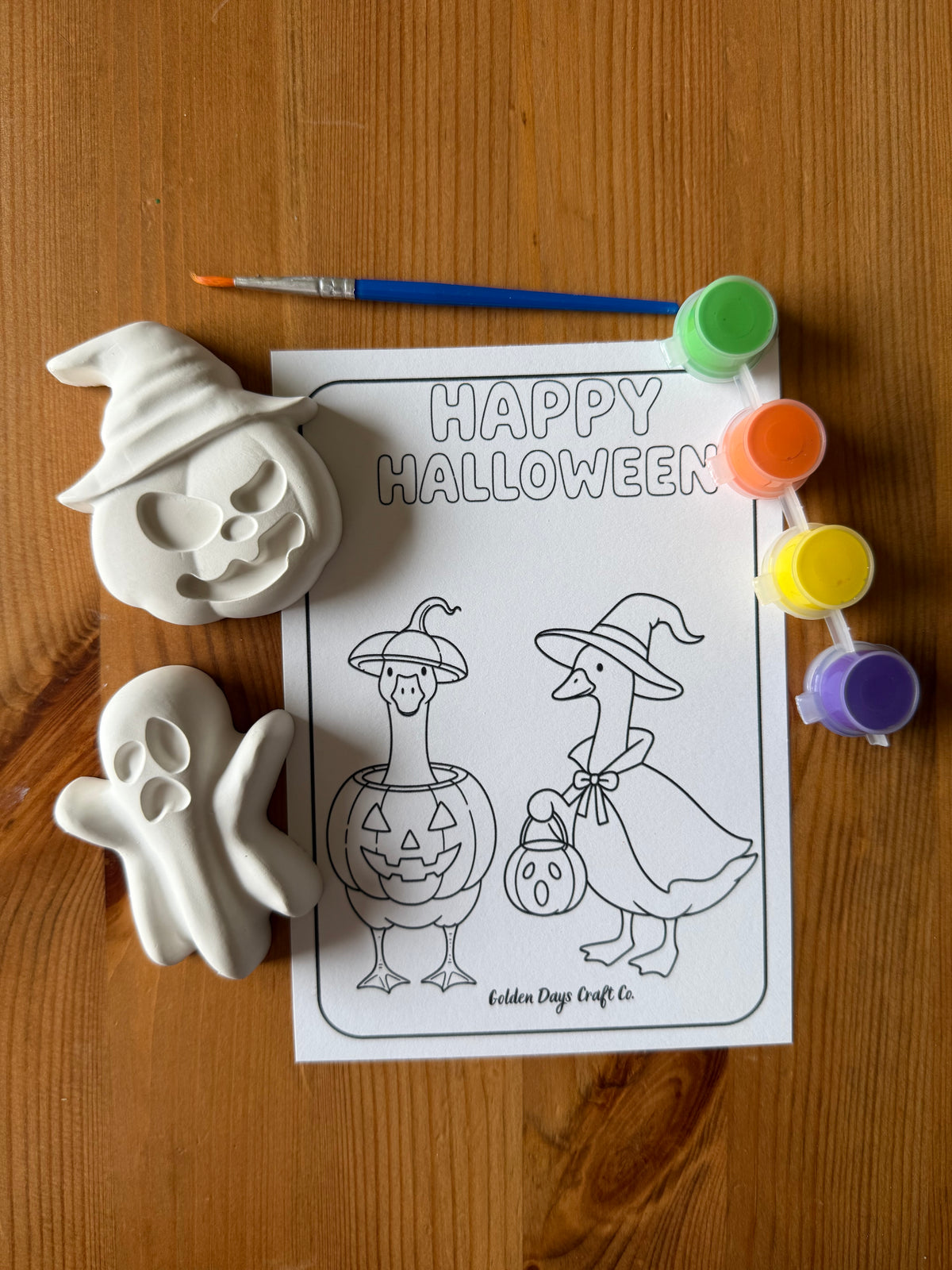 Halloween Duo Paint Kit