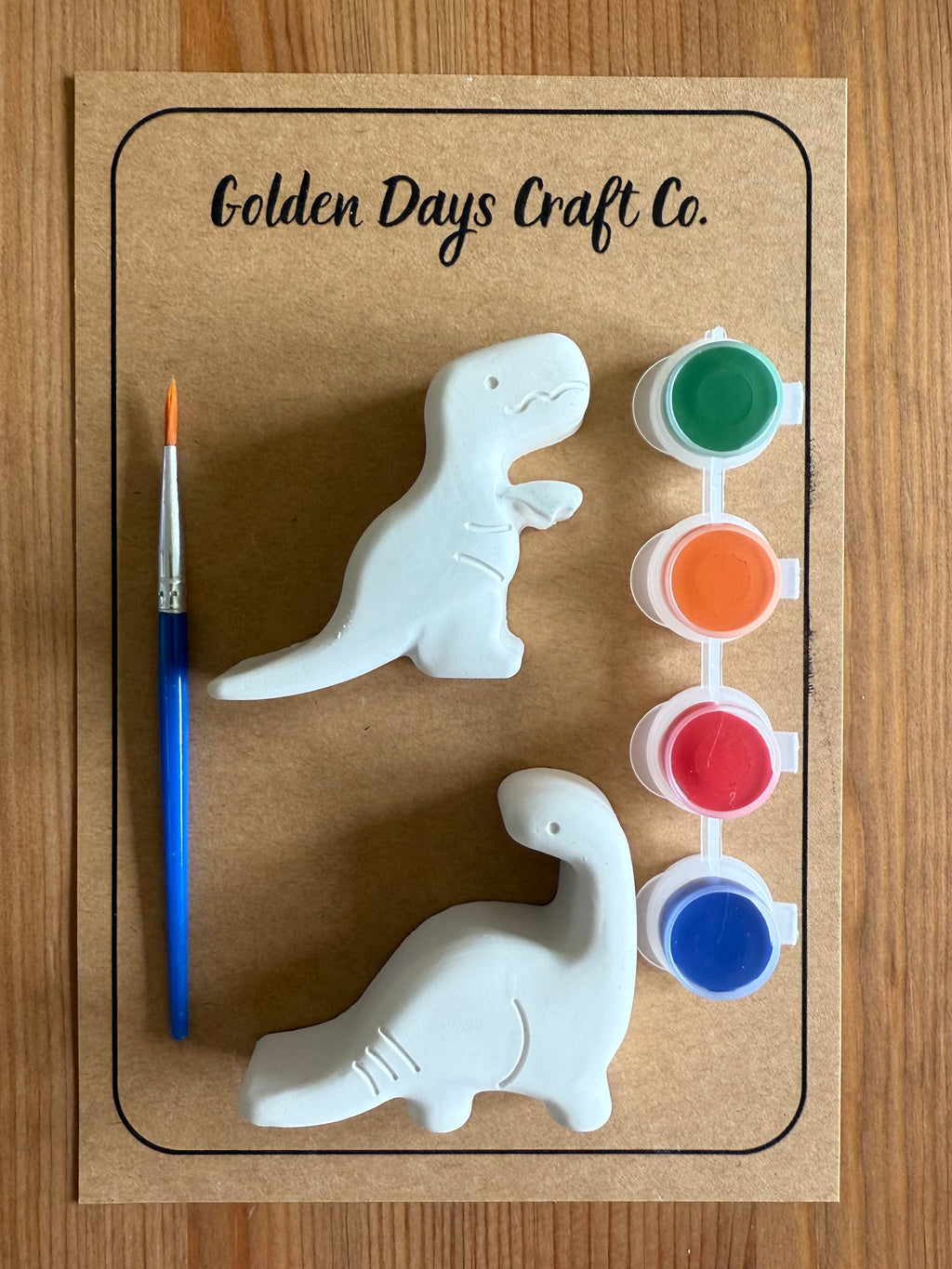 Dino-Mite Duo Plaster Paint Kit